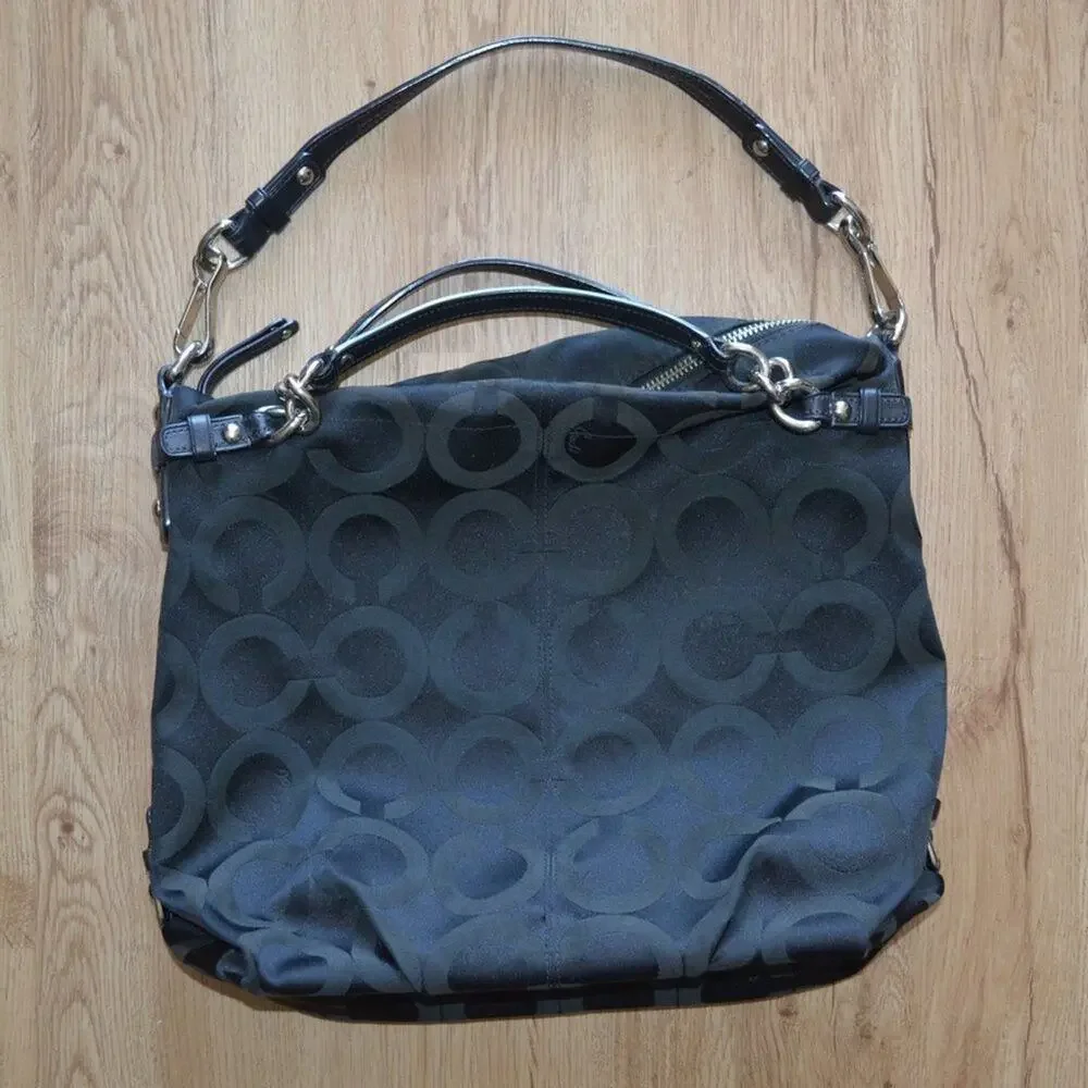 Signature Brooke Mahogany Shoulder Bag